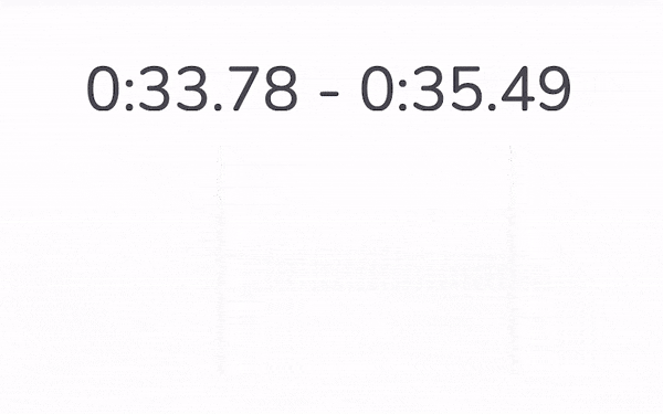 Overlapping phrase example