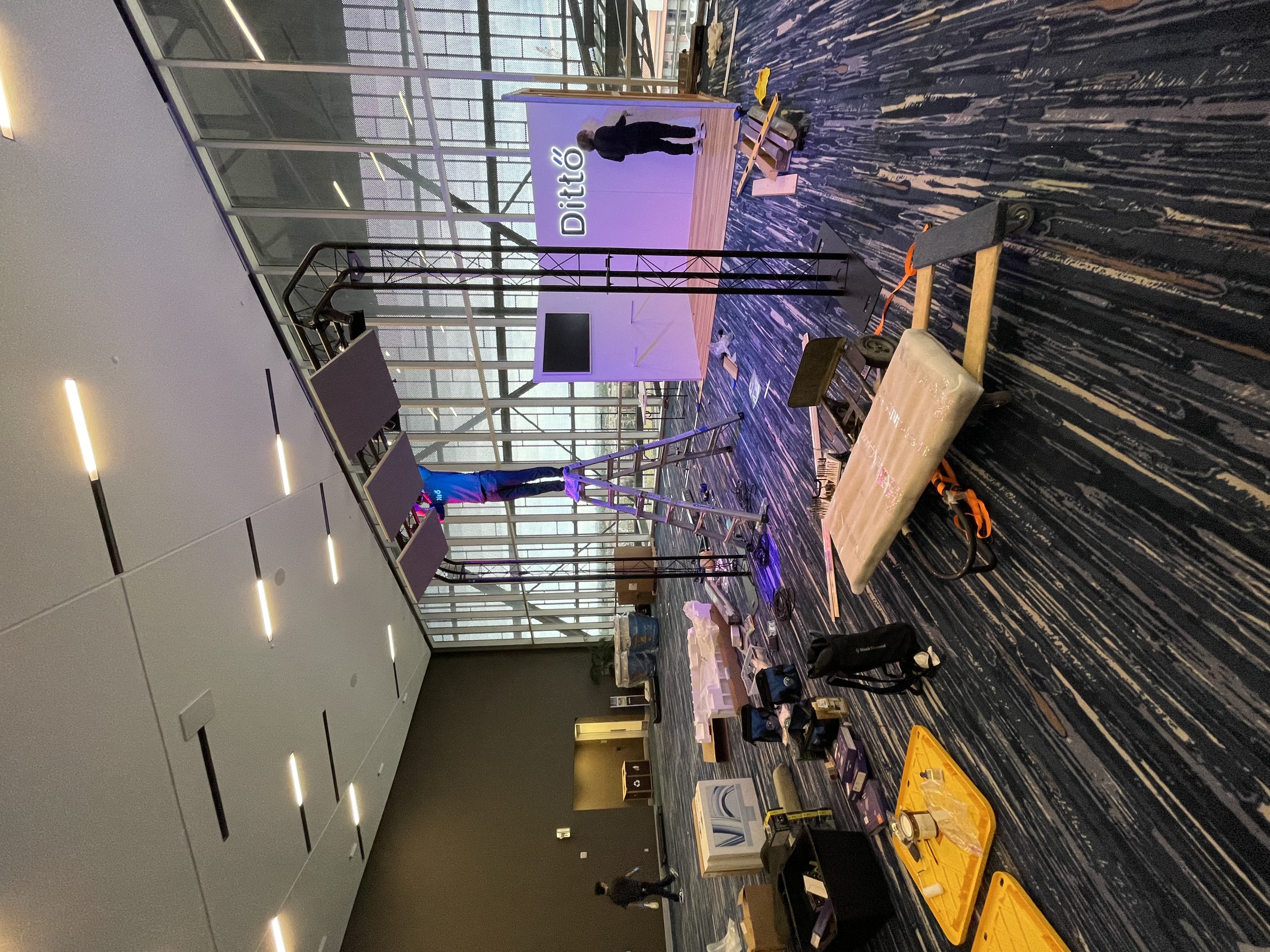 DittoDub VidSummit Booth, Alex Stone, Nate Stone, and Jackson Stone